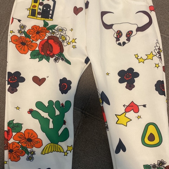 LOLA AND THE BOYS “Day of the Dead” Sweatsuit - sz 5/6 - Picture 9 of 9